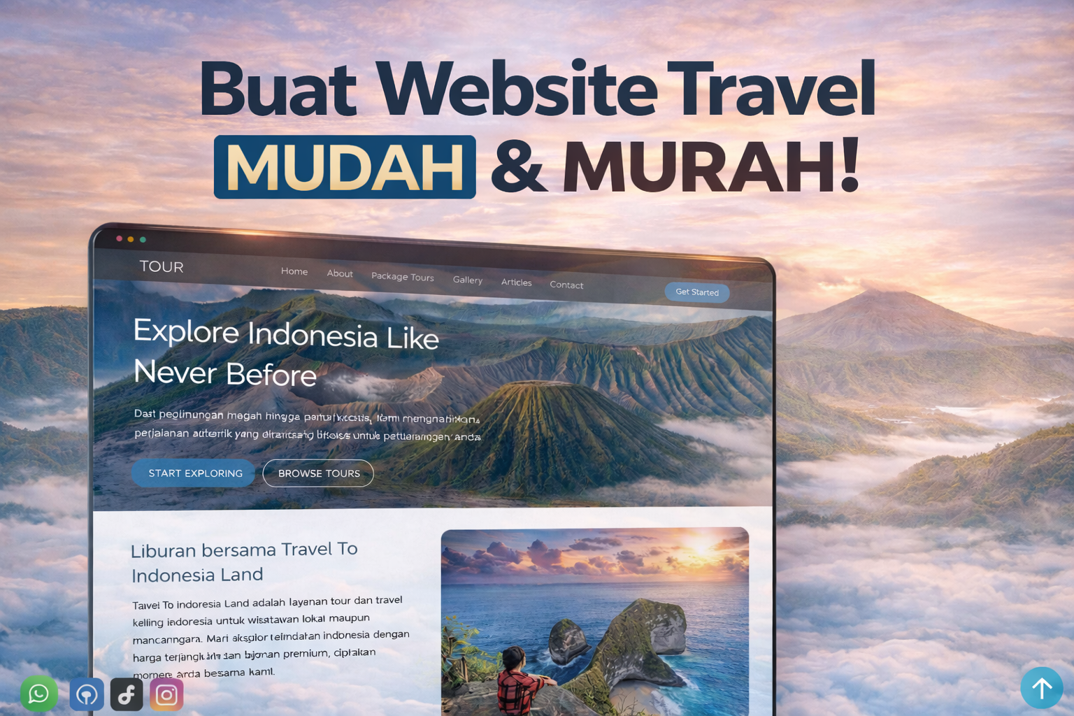 Travel to Indonesia Land